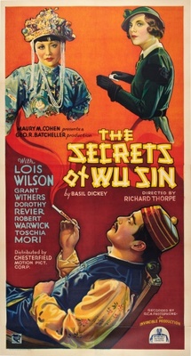 The Secrets of Wu Sin movie poster (1932) Stickers MOV_6c8002c6