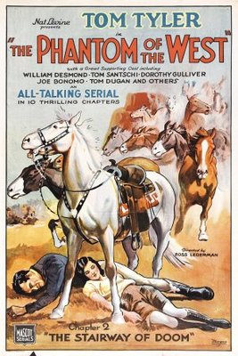 The Phantom of the West movie poster (1931) metal framed poster
