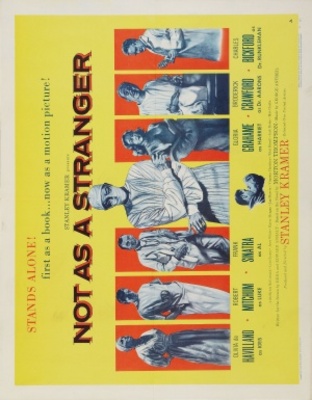 Not as a Stranger movie poster (1955) canvas poster