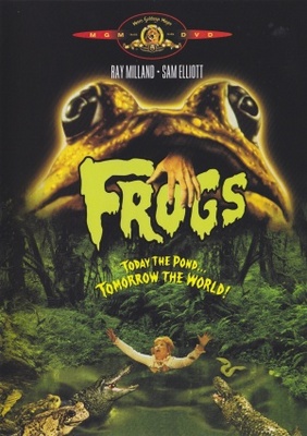 Frogs movie poster (1972) canvas poster