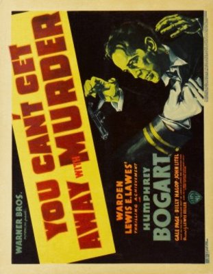 You Can't Get Away with Murder movie poster (1939) metal framed poster