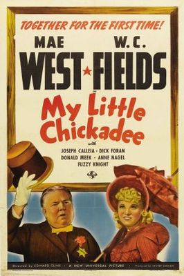 My Little Chickadee movie poster (1940) canvas poster