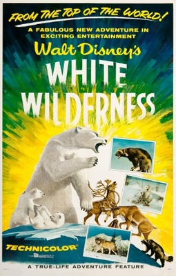 White Wilderness movie poster (1958) tote bag