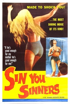 Sin You Sinners movie poster (1963) Mouse Pad MOV_6cca9996