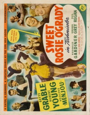Sweet Rosie O'Grady movie poster (1943) poster with hanger