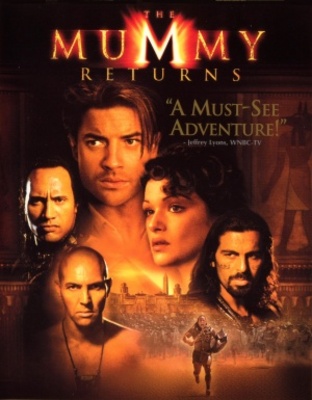 The Mummy Returns movie poster (2001) poster with hanger