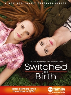 Switched at Birth movie poster (2011) metal framed poster