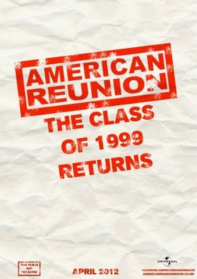 American Reunion movie poster (2012) wood print