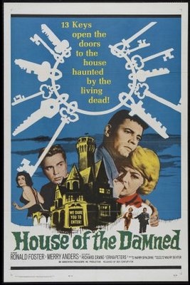 House of the Damned movie poster (1963) t-shirt