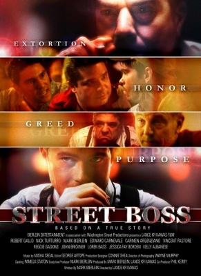 Street Boss movie poster (2009) pillow