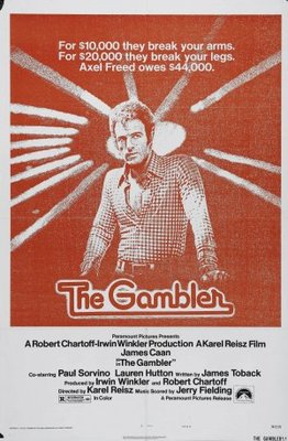 The Gambler movie poster (1974) wooden framed poster