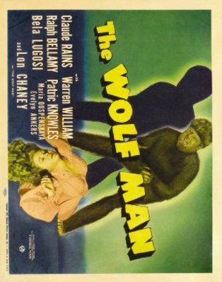 The Wolf Man movie poster (1941) puzzle MOV_6d034474