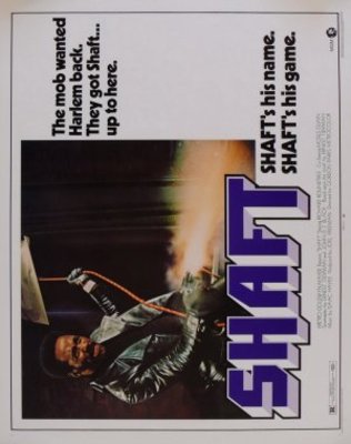 Shaft movie poster (1971) metal framed poster