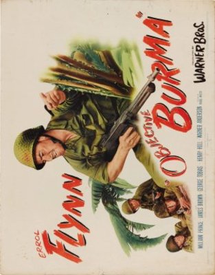 Objective, Burma! movie poster (1945) mug