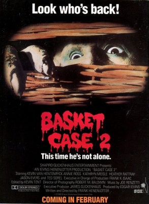 Basket Case 2 movie poster (1990) canvas poster
