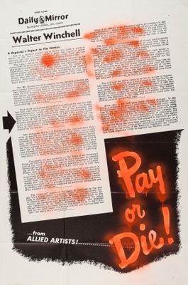 Pay or Die movie poster (1960) hoodie