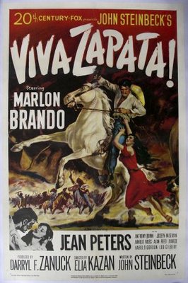 Viva Zapata! movie poster (1952) canvas poster