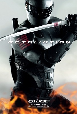G.I. Joe 2: Retaliation movie poster (2012) Stickers MOV_6d7da541