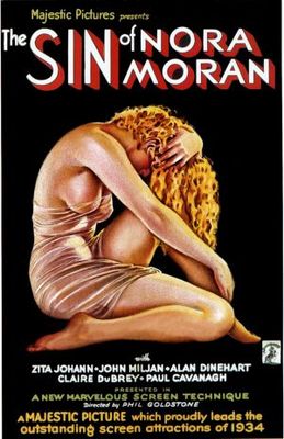 The Sin of Nora Moran movie poster (1933) canvas poster