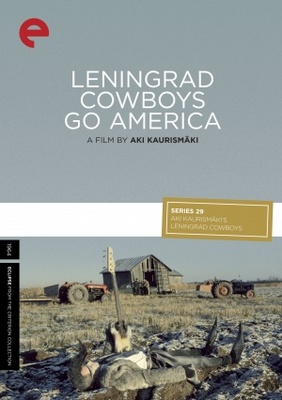 Leningrad Cowboys Go America movie poster (1989) metal framed poster