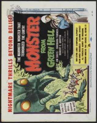 Monster from Green Hell movie poster (1958) poster