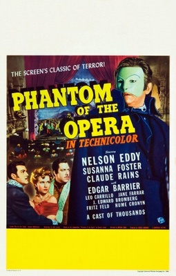 Phantom of the Opera movie poster (1943) Poster MOV_6da8a7b8
