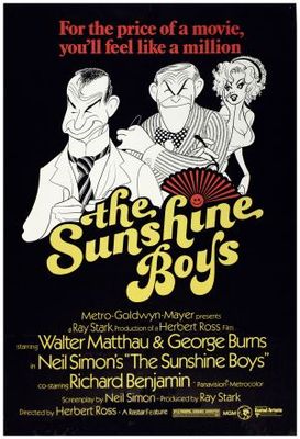 The Sunshine Boys movie poster (1975) wooden framed poster