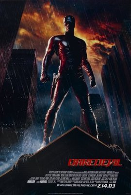 Daredevil movie poster (2003) poster with hanger