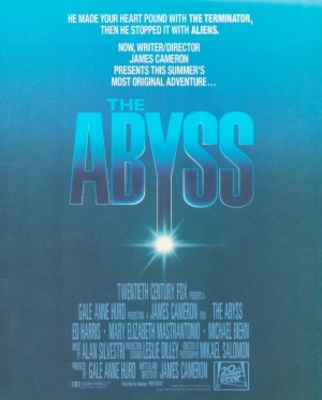 The Abyss movie poster (1989) wooden framed poster