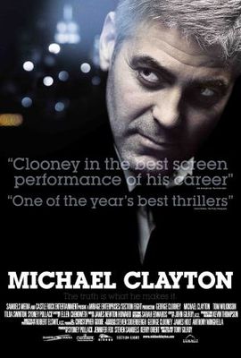 Michael Clayton movie poster (2007) wood print