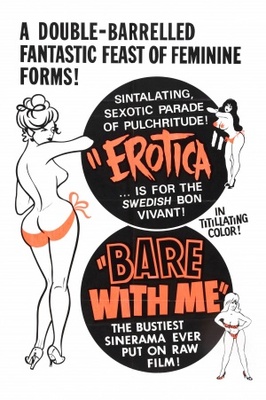 Erotica movie poster (1961) wooden framed poster