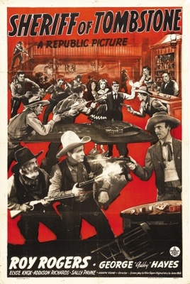 Sheriff of Tombstone movie poster (1941) mug