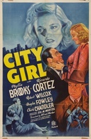 City Girl movie poster (1938) Longsleeve T-shirt #731222