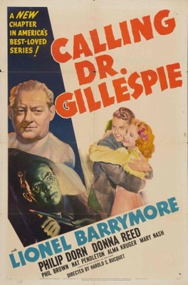 Calling Dr. Gillespie movie poster (1942) wood print