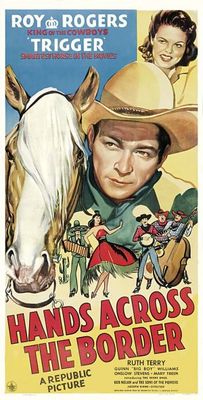 Hands Across the Border movie poster (1944) pillow