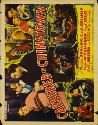 Captured in Chinatown movie poster (1935) Mouse Pad MOV_6df98c88