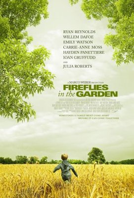 Fireflies in the Garden movie poster (2008) poster with hanger