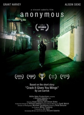 Anonymous movie poster (2014) canvas poster