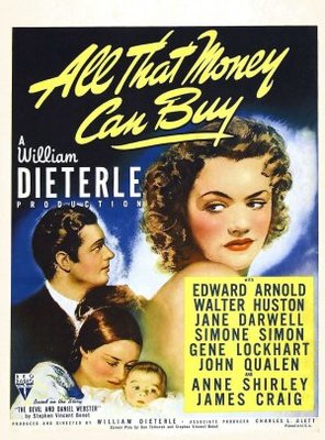 The Devil and Daniel Webster movie poster (1941) Stickers MOV_6e37f953