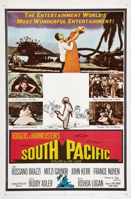 South Pacific movie poster (1958) canvas poster