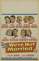 We're Not Married! movie poster (1952) hoodie #1139016