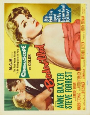 Bedevilled movie poster (1955) poster with hanger