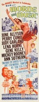 Words and Music movie poster (1948) sweatshirt #736880