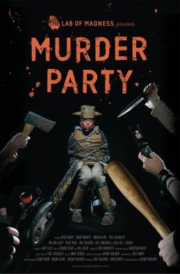 Murder Party movie poster (2007) Stickers MOV_6e92c444