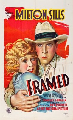 Framed movie poster (1927) wood print