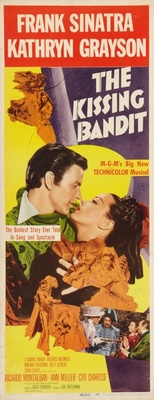 The Kissing Bandit movie poster (1948) poster with hanger