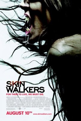 Skinwalkers movie poster (2006) wooden framed poster