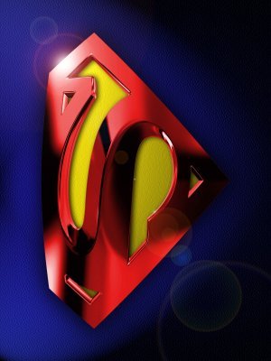 Superman Returns movie poster (2006) metal framed poster