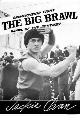 The Big Brawl movie poster (1980) canvas poster