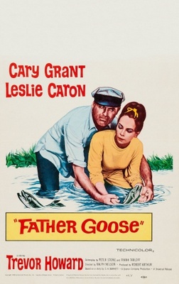 Father Goose movie poster (1964) wood print
